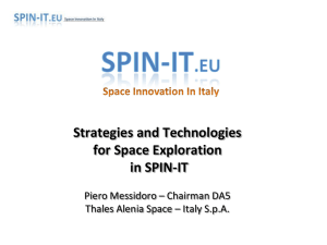 Strategies and Technologies for Space Exploration in