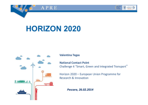 HORIZON 2020 - Polo Innovazione Automotive