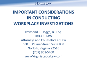 Ray Hogge 8-14-2014 - VirginiaLaborLaw.com