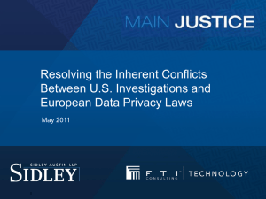 EU Data Privacy Laws Webinar