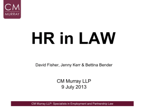 HR in Law - CM Murray