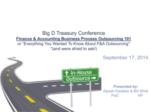 Big D Treasury Conference Dallas, TX Finance & Accounting