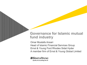 Omar Mustafa Governance for Islamic Mutual Funds