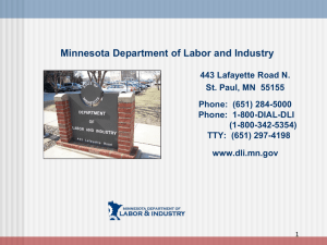 Minnesota Department of Labor and Industry