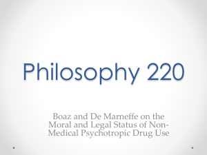 Boax and De Marneffe on Legalization and Criminalization