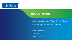 NOCLAR Presentation April 2014