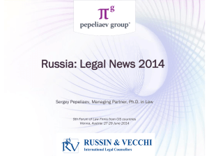 Presentation - RULG-Ukrainian Legal Group, PA