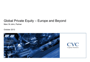 Europe and Beyond - Marc St John, Partner, CVC