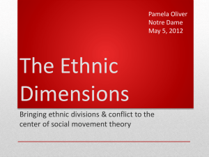 The Ethnic Dimension