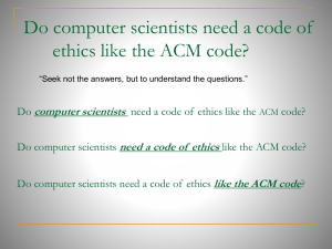 ACM Code