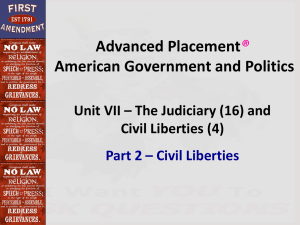 Unit VIII Civil Liberties PPT