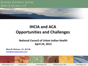 Indian Health Care Improvement Act (IHCIA)