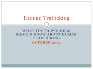 Intersection of Human Trafficking & Child Welfare