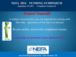 2014 Funding Symposium - San Antonio, TX