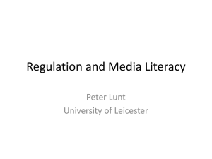 Lunt,-Peter - University of Brighton Faculty of Arts