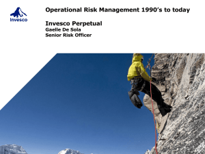What was risk management?