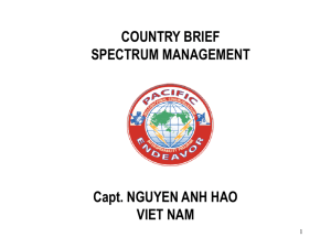 spectrum management Vietnam