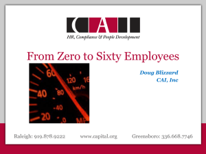 Doug Blizzard CAI, Inc