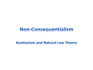 Non-Consequentialism