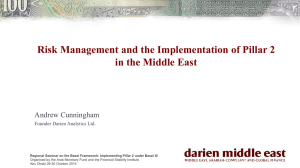 Risk Management and Implementation of Pillar 2 in the Middle East