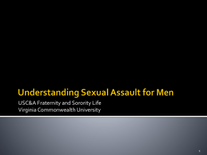 Understanding Sexual Assault for Men