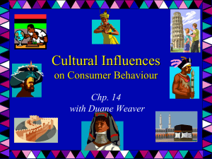Cultural Influences