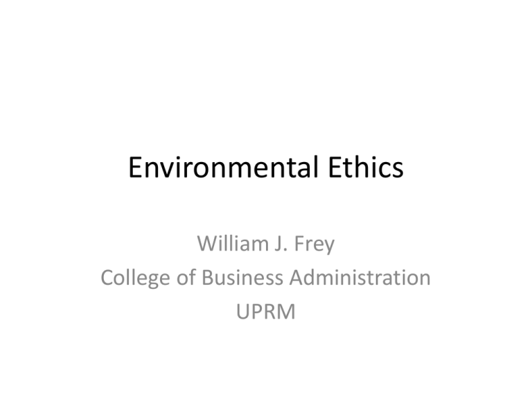 What Is Environmental Ethics And Its Importance