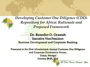 CDD Repository Presentation FINAL - African export