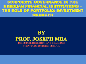 2. corporate governance in the nigerian financial