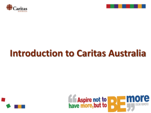 Secondary - Caritas Australia