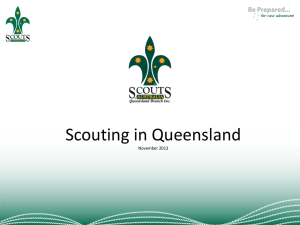 Powerpoint Presentation - Scouting In Queensland