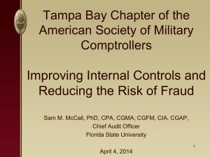 McCall - the ASMC Tampa Bay Chapter