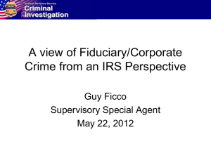 Guy Ficco Presentation