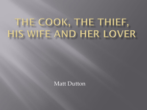 The Cook, the Thief, his Wife and her Lover