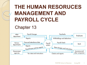 Payroll Cycle