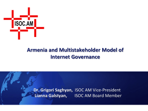 presented - Internet Society of Armenia
