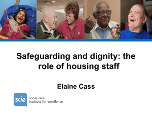 Workshop 4 Housing ppt v2 - Birmingham Safeguarding Adults Board
