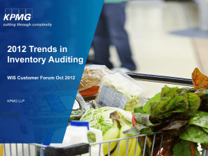 Trends in Inventory Auditing