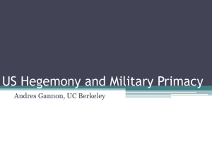 Hegemony Lecture