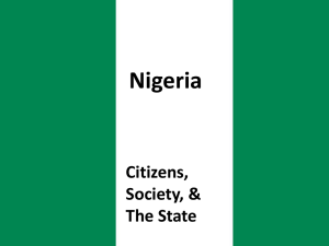 Nigeria Citizens Society and the State Presentation 3