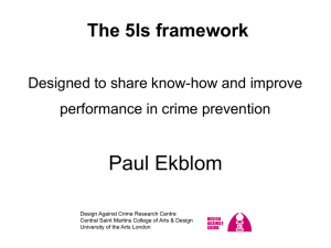 The 5Is framework: Designed to share know-how