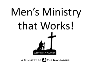 Ministry That Works - EVERY MAN A WARRIOR