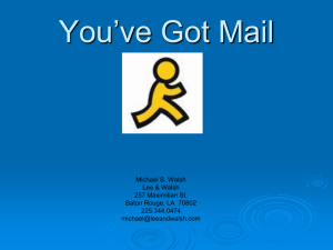 You`ve Got Mail - Jefferson Bar Association