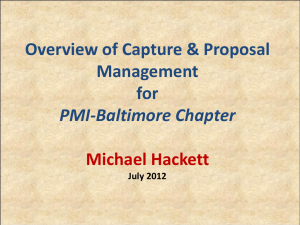 PPT - PMI Baltimore Chapter