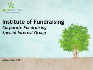 Fundraising Consultancy & CSR Experts