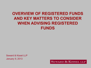 Registered Funds Presentation