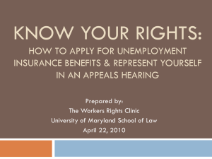 View the University of Maryland`s Know Your Rights PowerPoint