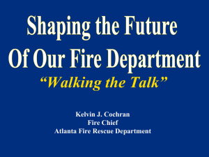 Chief Cochran Shaping the Future 03.17.2011