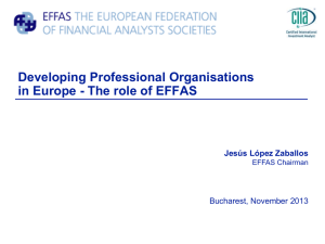 EFFAS Presentation