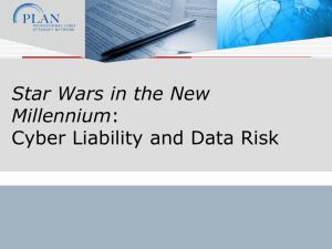 Star Wars in the New Millennium: Cyber Liability and